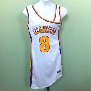 womens lakers jersey dress